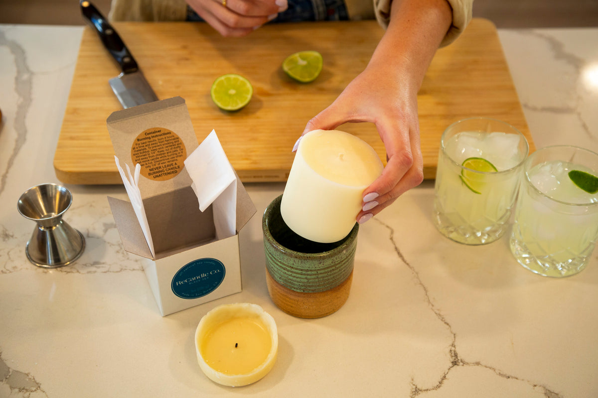 Refillable Candle Shell Reusable & Refillable Candles | ReCandle Co – ReCandle Co.