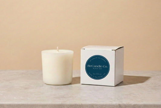 Black Sea natural soy candle refill for ReCandle Co. refillable candles