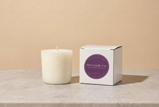Mediterranean Fig natural soy candle refill for ReCandle Co. refillable candles